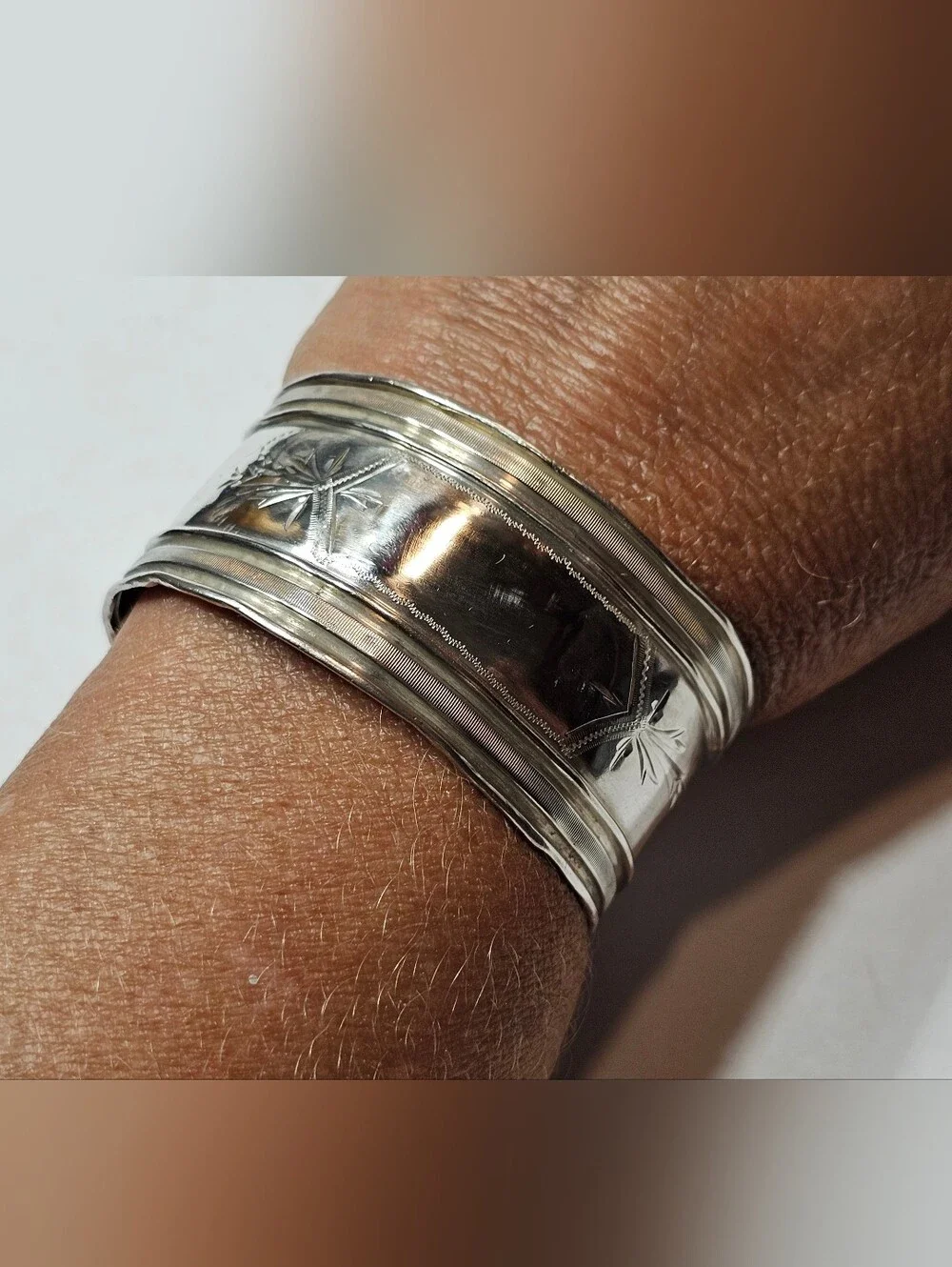 Antique Sterling Cuff
